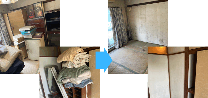 神奈川県藤沢市不用品回収・粗大ごみの作業事例