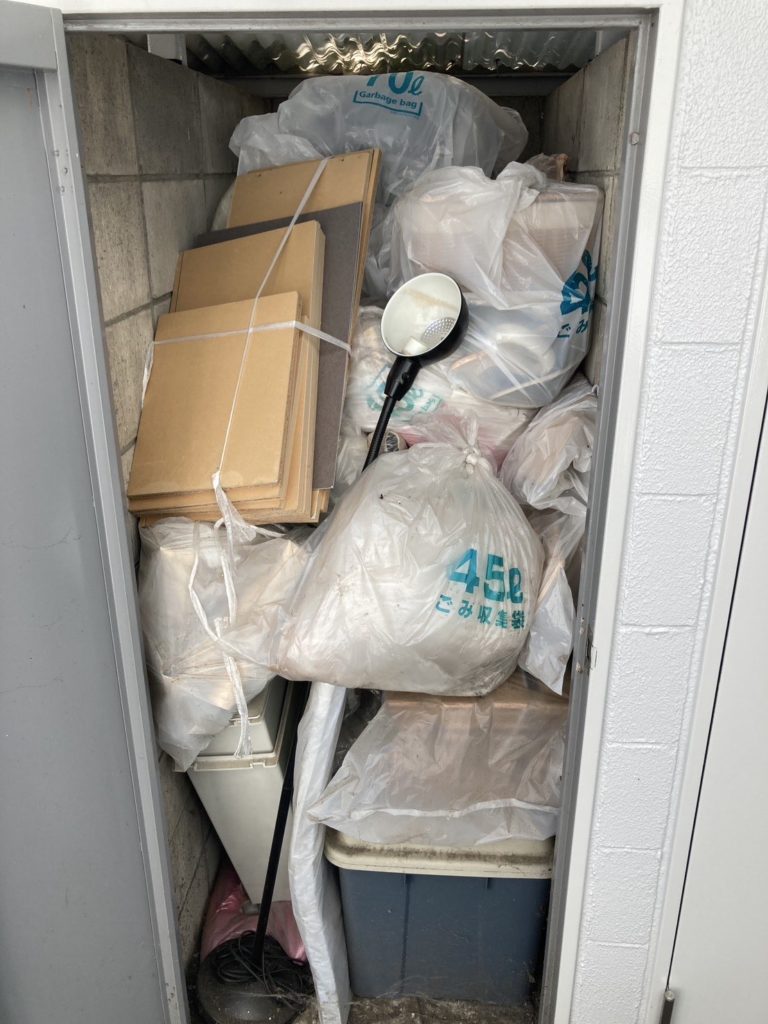 東京都目黒区不用品回収・粗大ごみの作業ビフォー