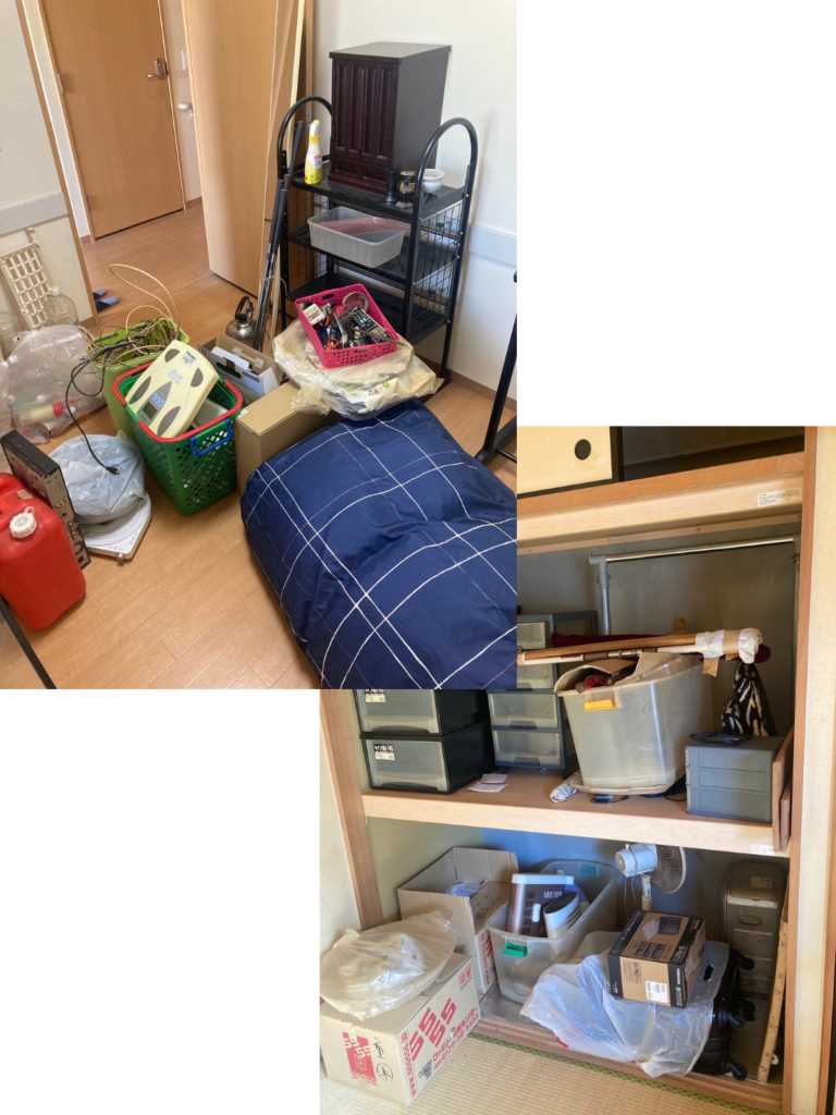 川崎市遺品整理の作業ビフォー