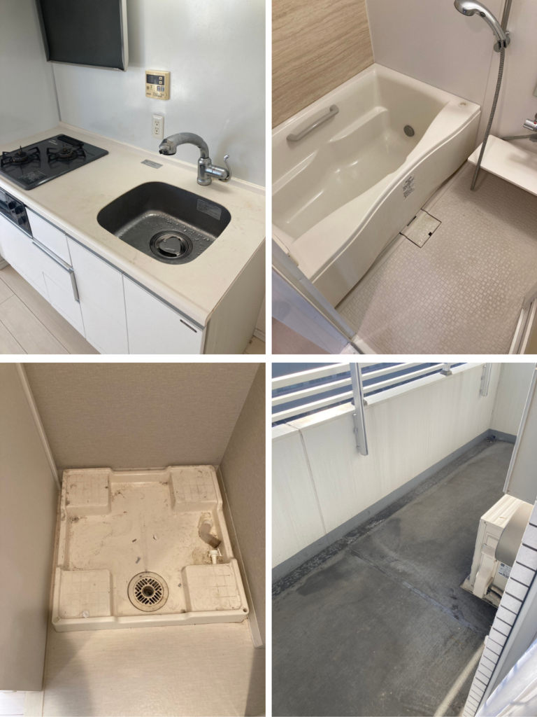 神奈川県横浜市西区ハウスクリーニングの作業ビフォー